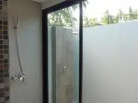 All Villas have both indoor and outdoor hot and cold showers