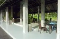 Lounge area and upstairs restaurant