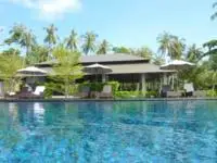 view of the restaurant from the Swimming pool